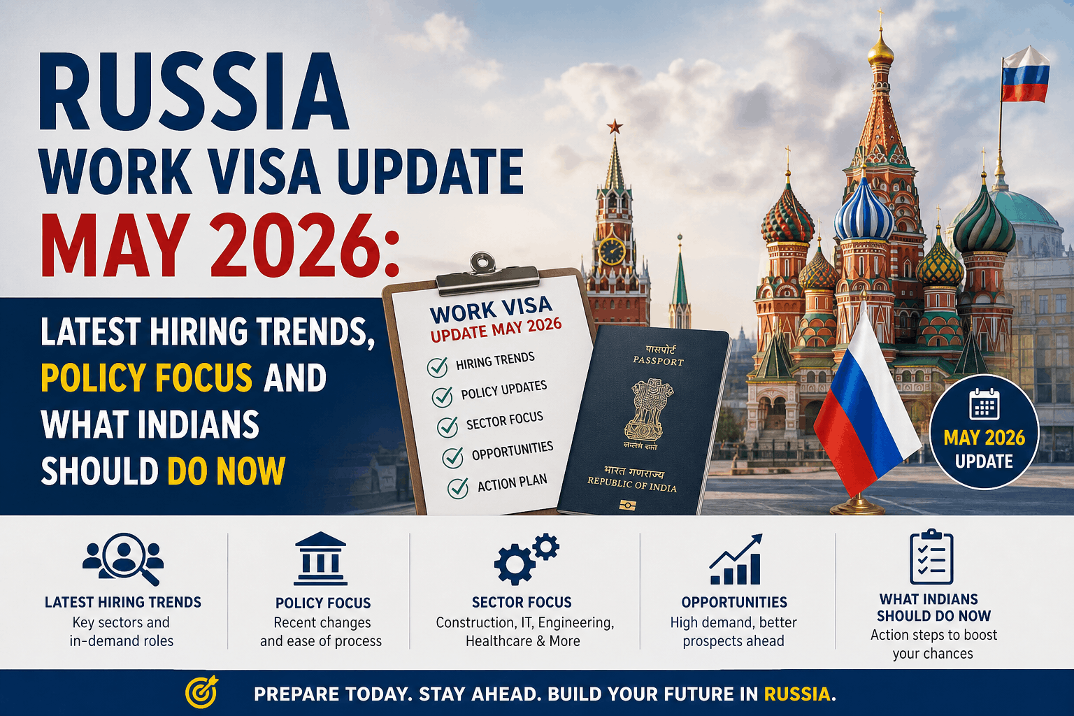 Russia Work Visa Update May 2026 | Latest Trends